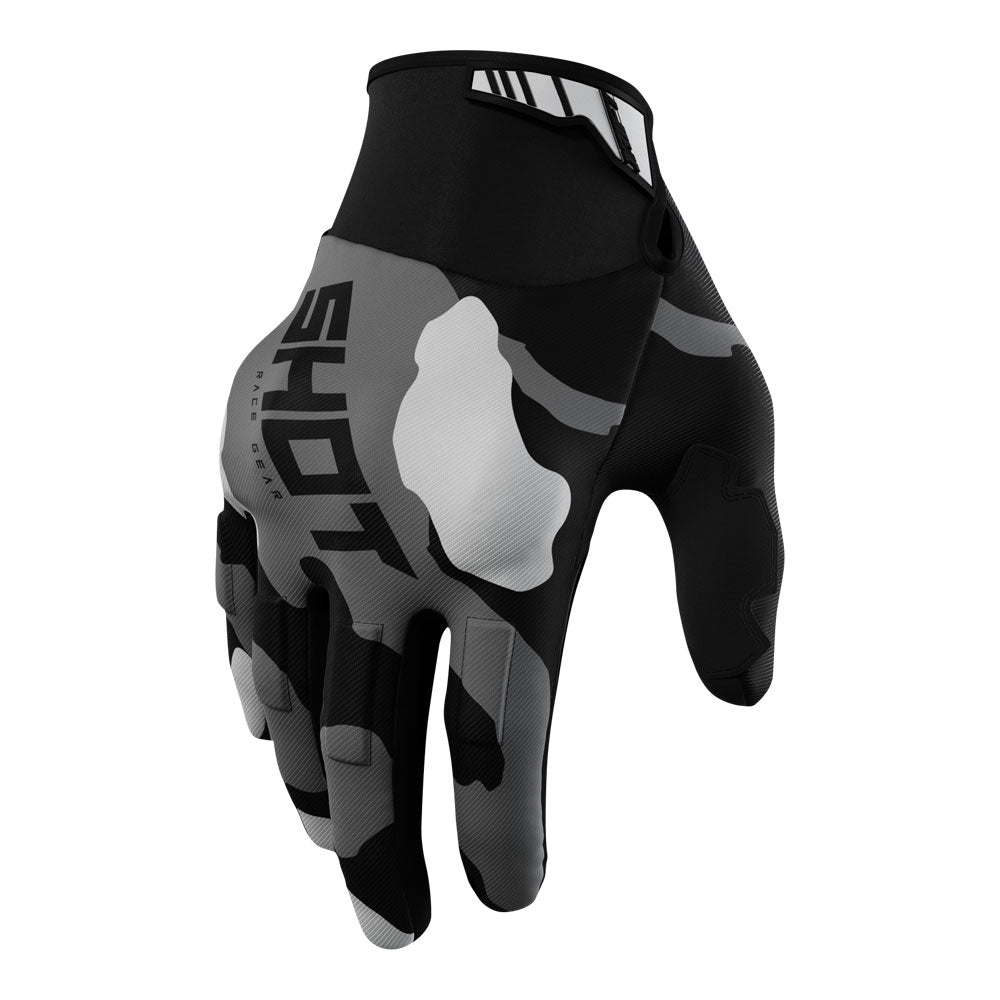 SHOT Gloves Drift Enduro Camo Grey 12 2XL*