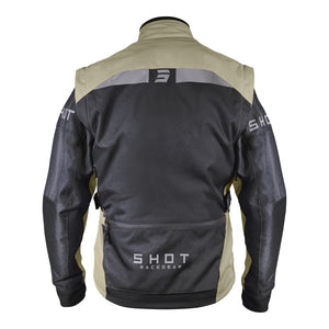 SHOT Jacket Racetech Black/Sand L