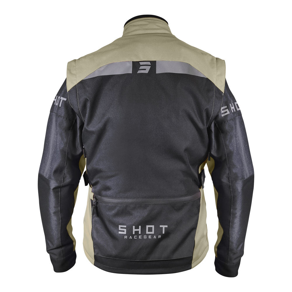 SHOT Jacket Racetech Black/Sand XL