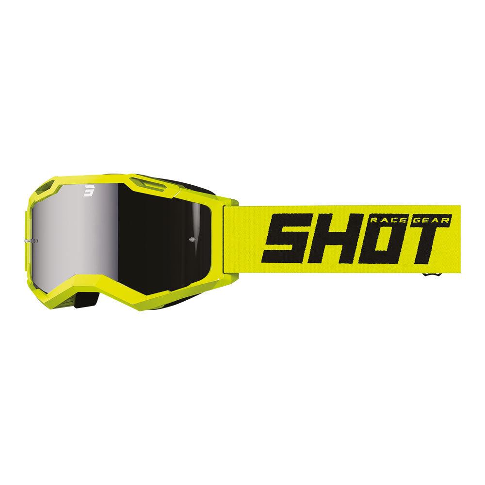 SHOT Goggles Assault 2.0 Neon Ylw W/ Ird Lens