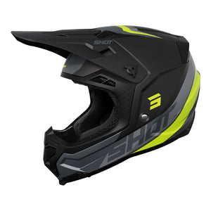 SHOT Helmet Core Custom Black/Neon Yellow MIPS XXL*