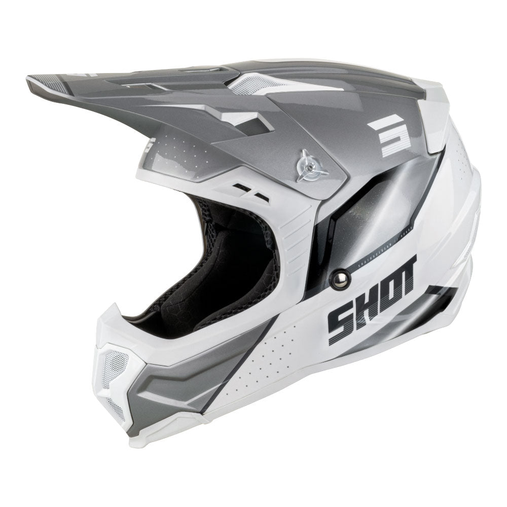 SHOT Helmet Core Honor Grey Pearly M*