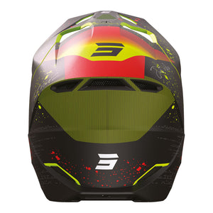SHOT Kids Helmet Furious Matrix Red Glossy S*