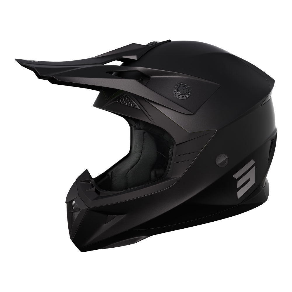 SHOT Kids Helmet Pulse Matt Black L