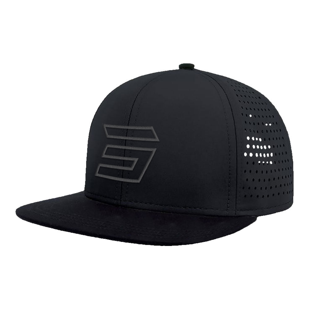 SHOT Dome Snapback Hat Black