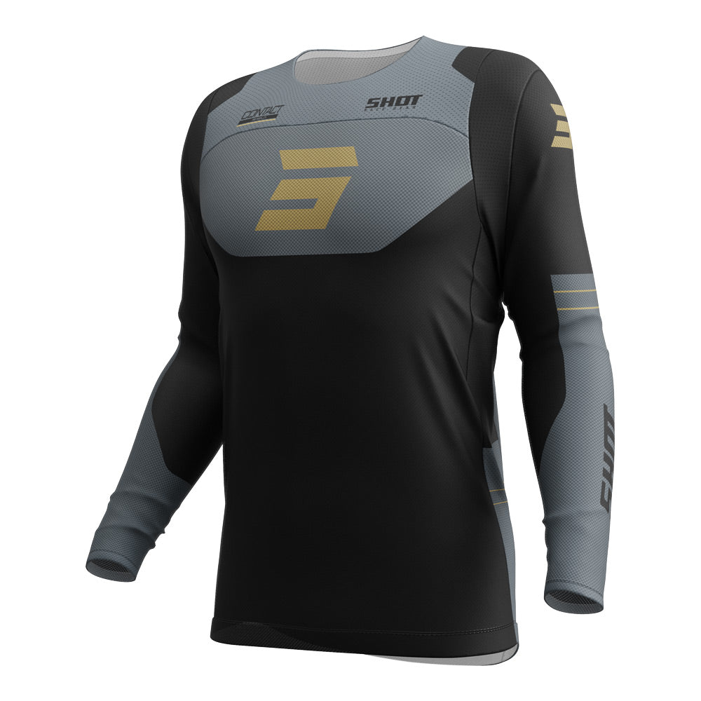SHOT Jersey Contact Shield Gold 3XL*