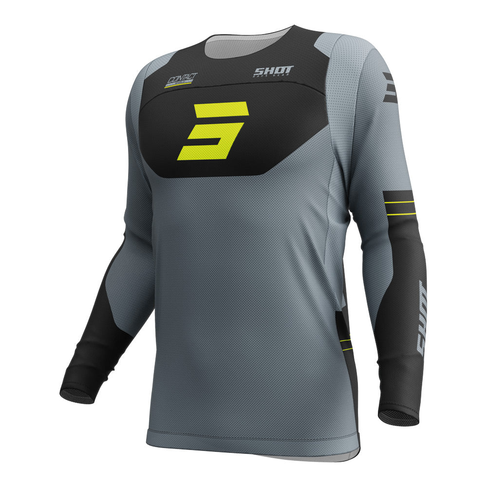 SHOT Jersey Contact Shield Neon Yellow 2XL*