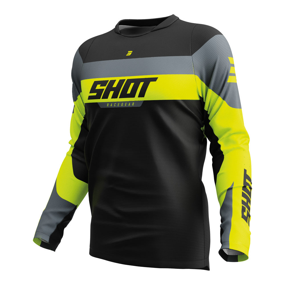 SHOT Jersey Devo League Neon Yellow M*
