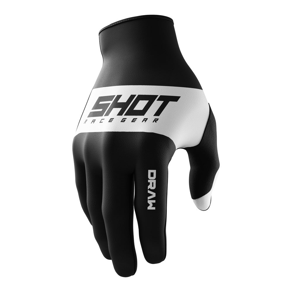 SHOT Gloves Draw Sky Black 12/2XL