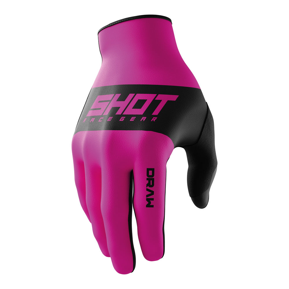 SHOT Gloves Draw Sky Pink 07/XS
