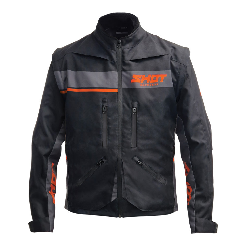 SHOT Jacket Contact Assault 2.0 Black/Orange 2XL