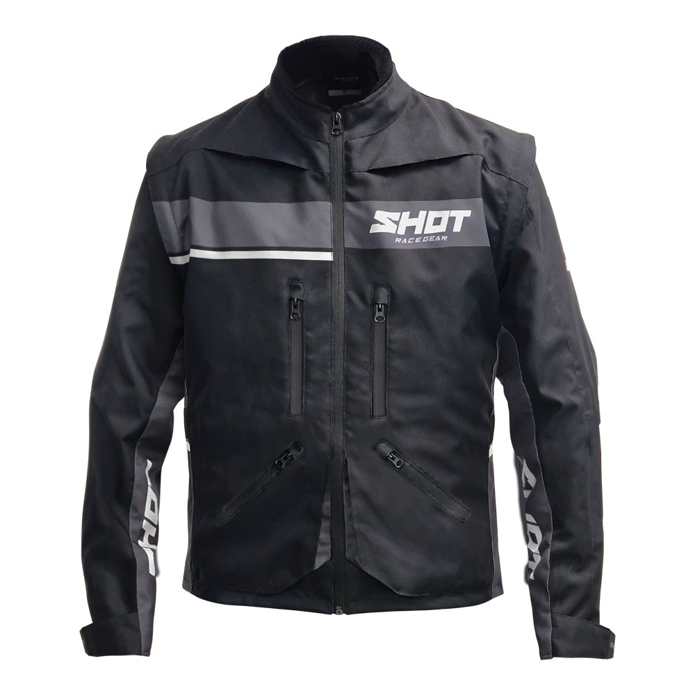 SHOT Jacket Contact Assault 2.0 Black/White 2XL
