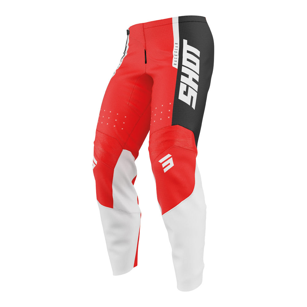 SHOT Kids Pants Draw League Red 10/11 US24*