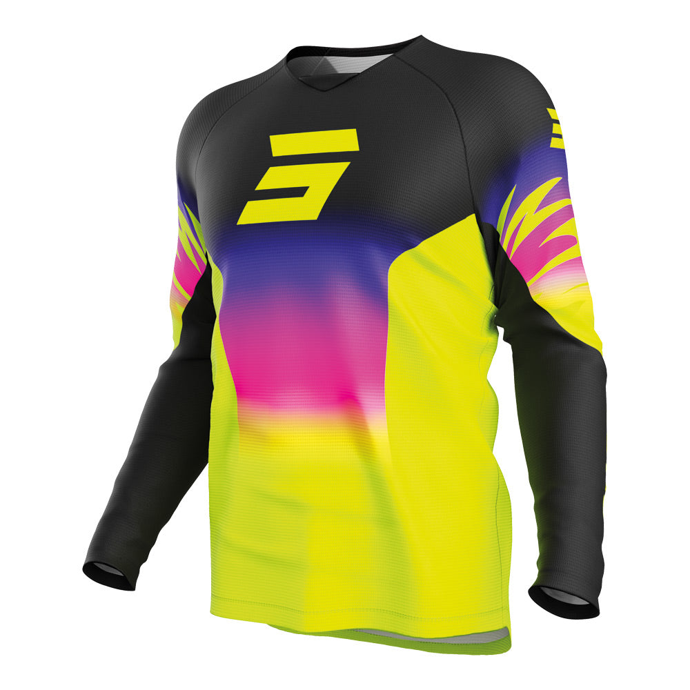 SHOT Kids Jersey Draw X-Treme Neon Yellow 12/13*