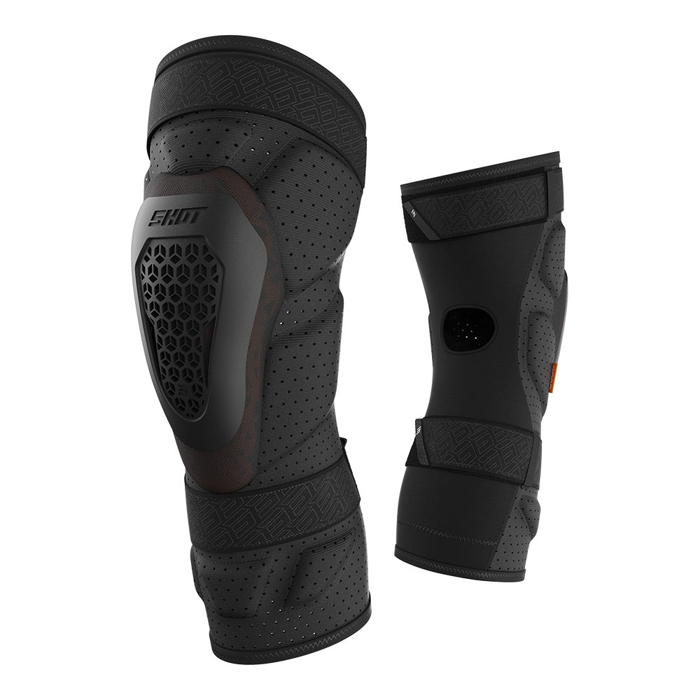 SHOT Knee Guards Protector D3O Black M/L