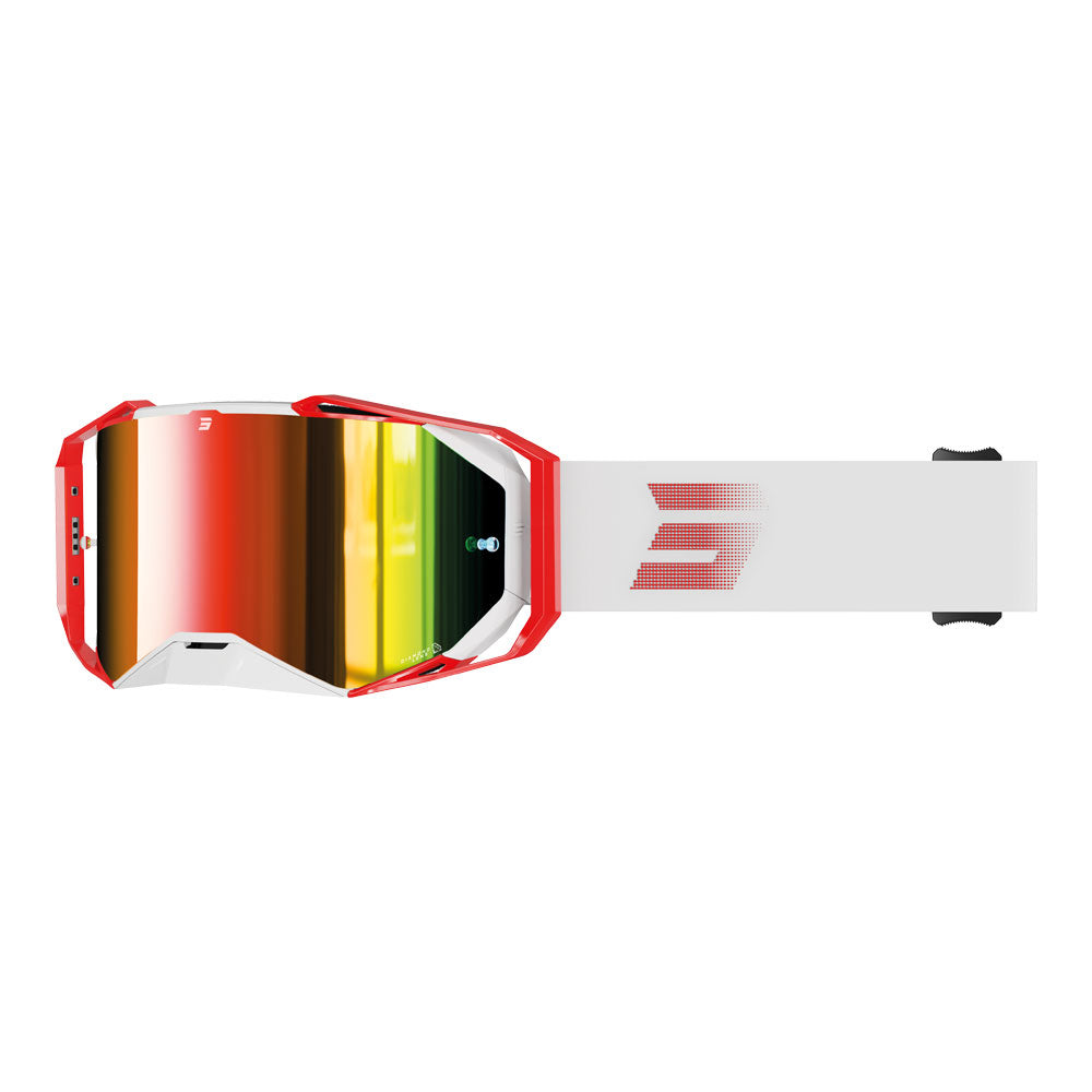 SHOT Goggles Lite Mist Red Glossy