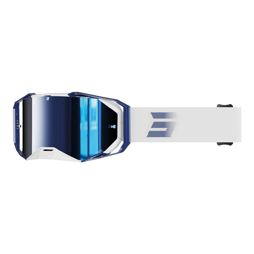 SHOT Goggles Lite Solid Blue Glossy