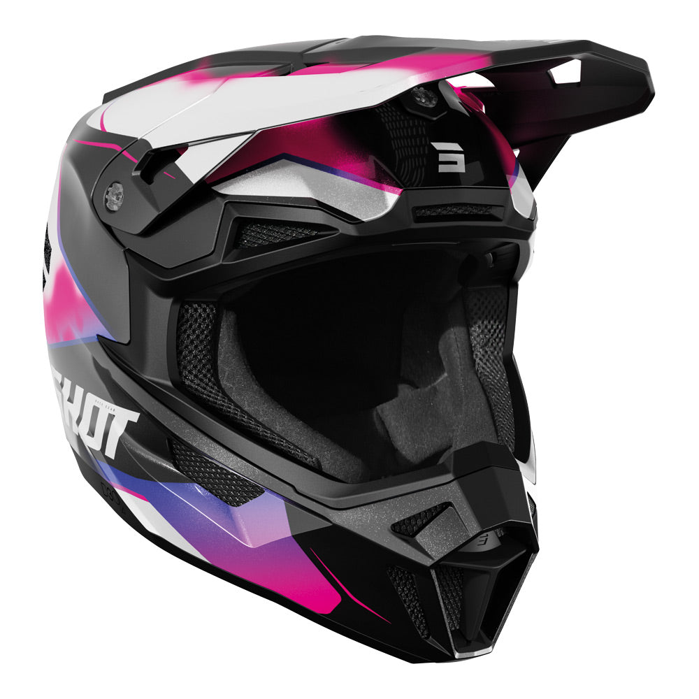 SHOT Helmet Lite Astral Black/Pink Pearly S*