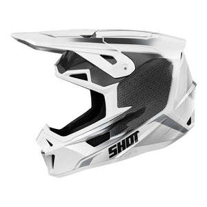SHOT Helmet Lite Challenger Pearly Black/White 2XL*
