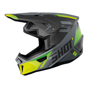 SHOT Helmet Lite Ultra Matt Neon Yellow XL*