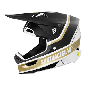 SHOT Helmet Race Mythic Matt Black/Gold XL*