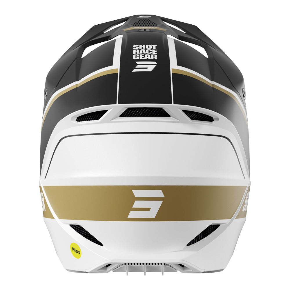 SHOT Helmet Race Mythic Matt Black/Gold 2XL*