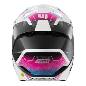 SHOT Helmet Race Phaser Pearly Black/Blue/Pink XL*