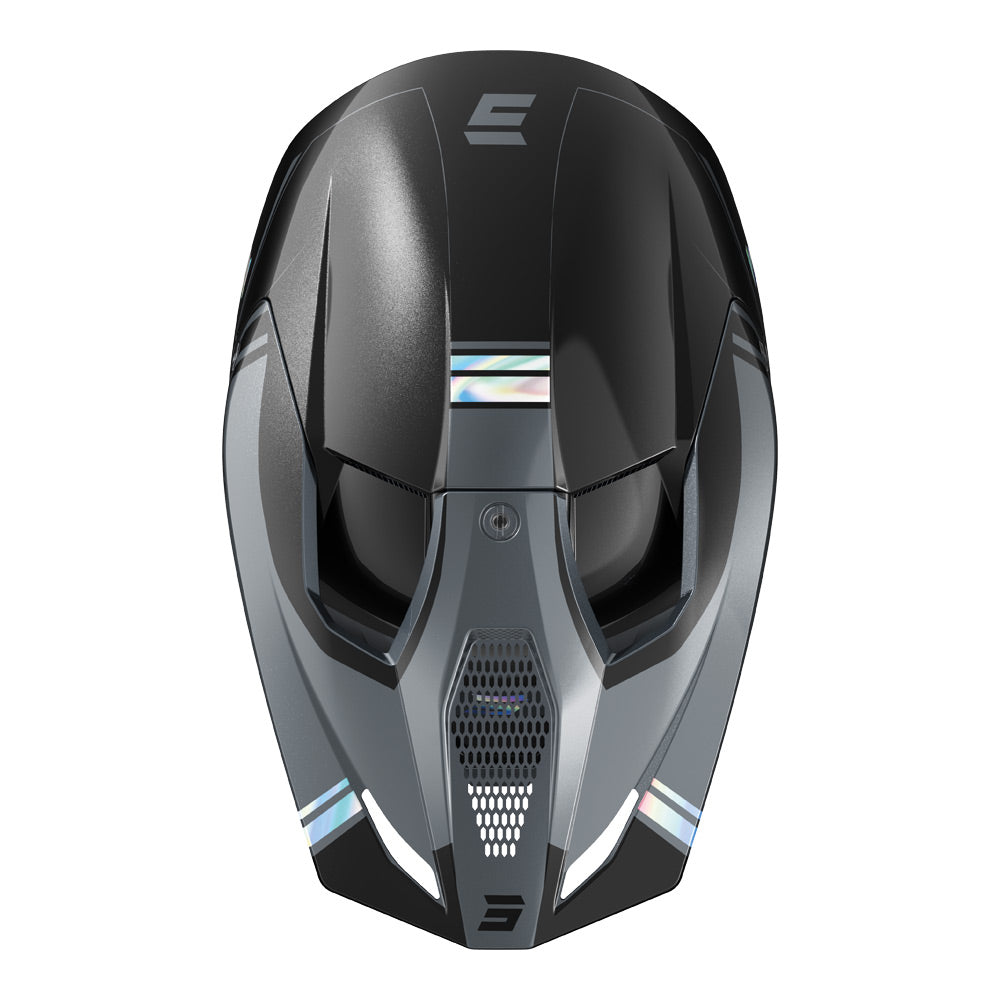SHOT Helmet Race Sprint Pearly Black Holographic L*