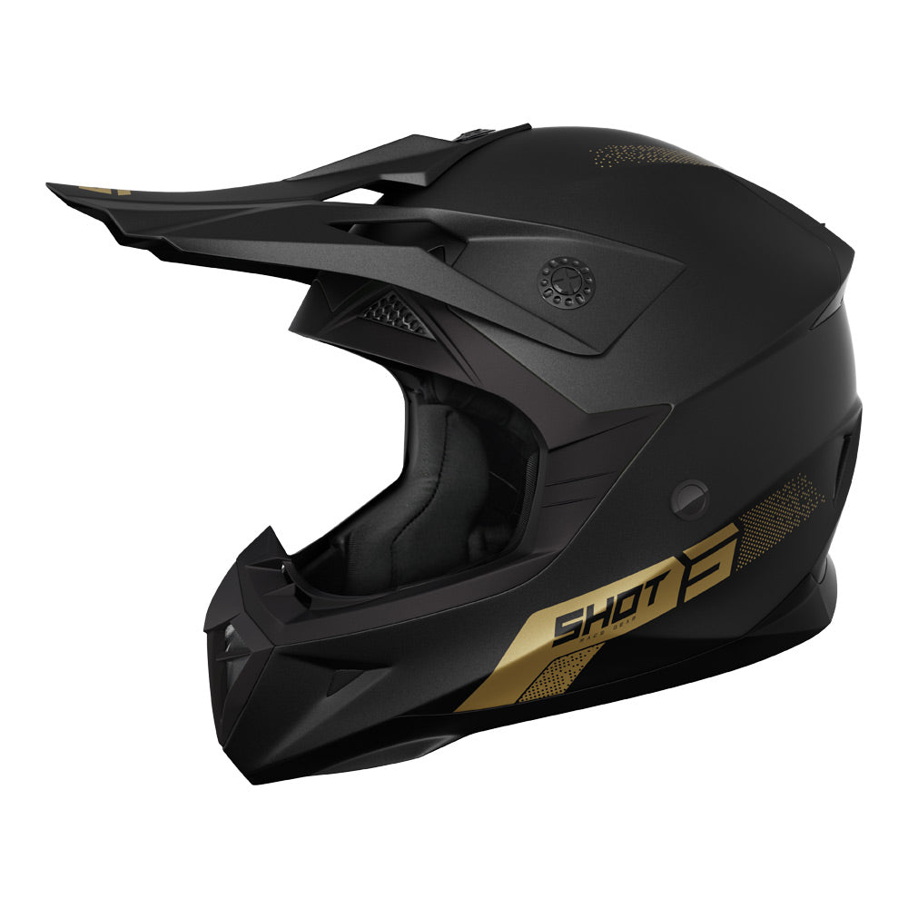 SHOT Helmet Pulse Element Matt Gold L