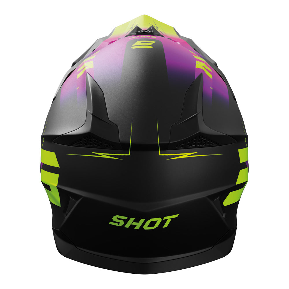 SHOT Helmet Pulse X-Treme Matt Pink/Yellow XL*