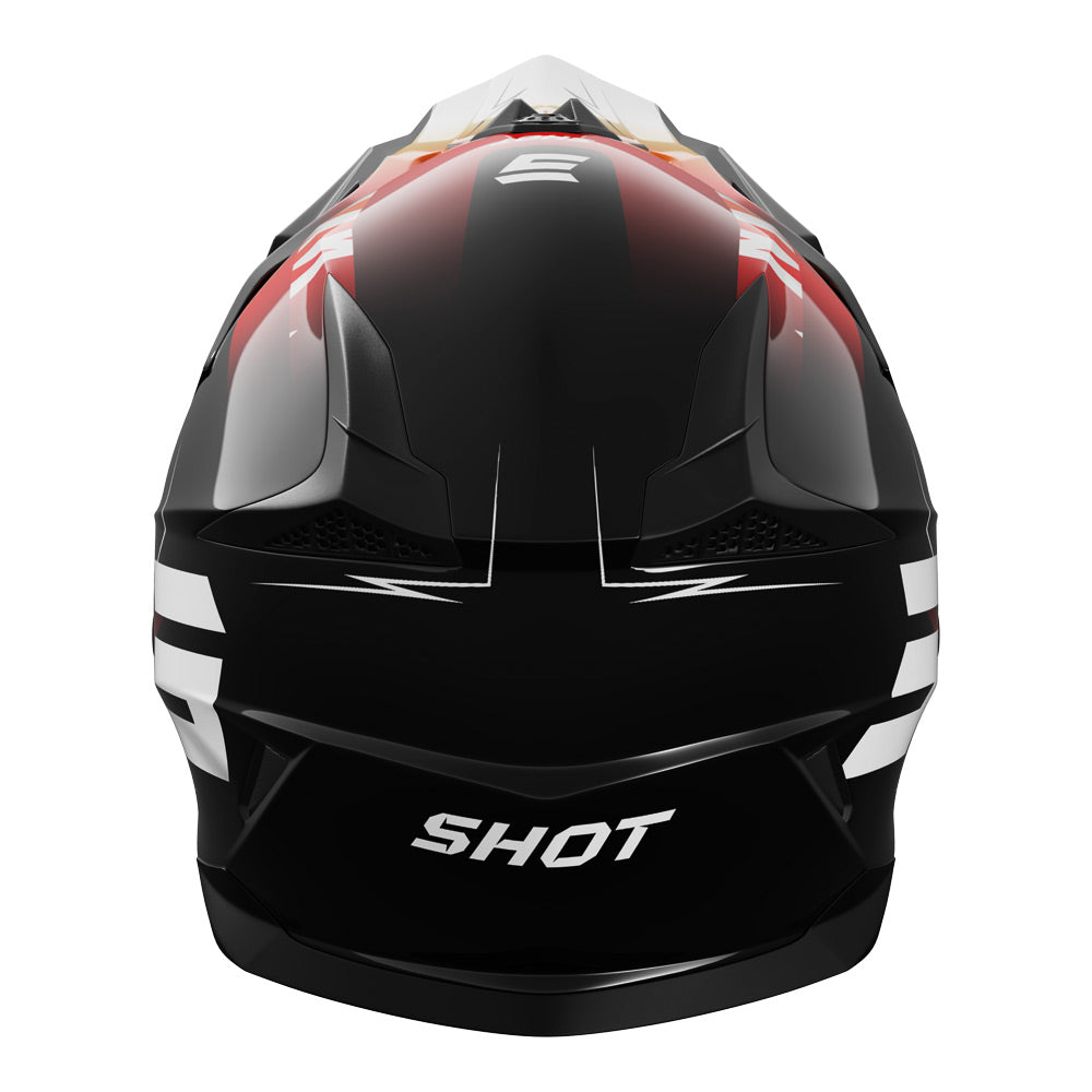 SHOT Kids Helmet Pulse X-Treme Glossy Orange/Red M