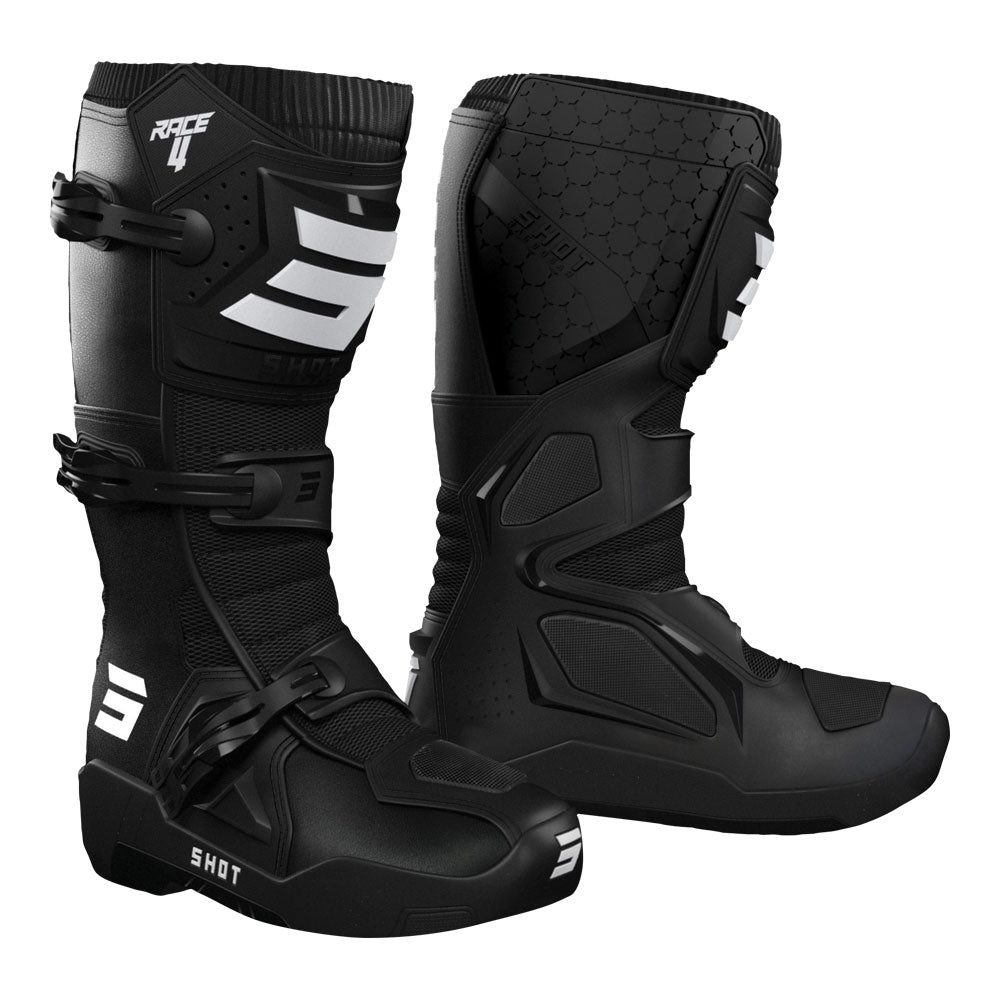 SHOT Boots Race 4 Adult Black 42/US9.5