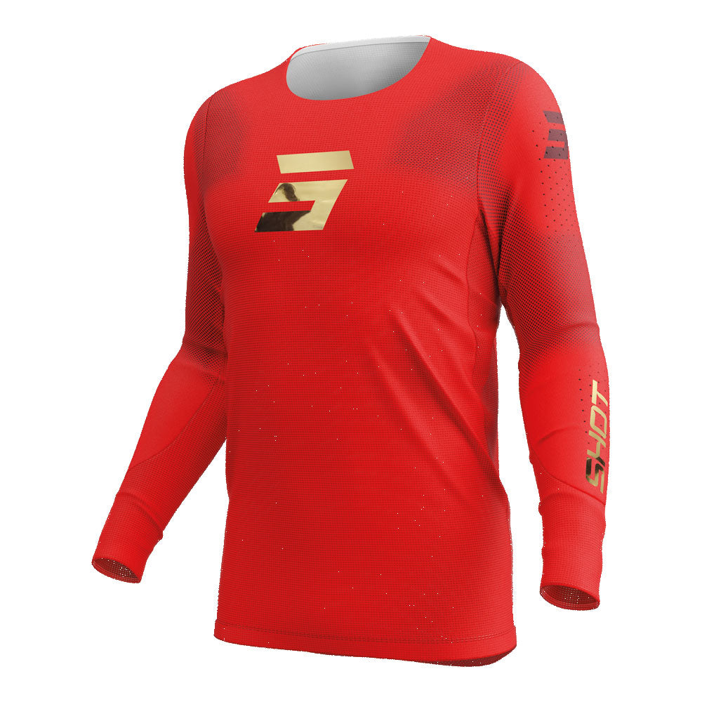 SHOT Jersey Aerolite Space Red L
