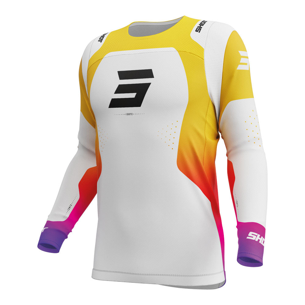 SHOT Jersey Contact Ionyx White XL