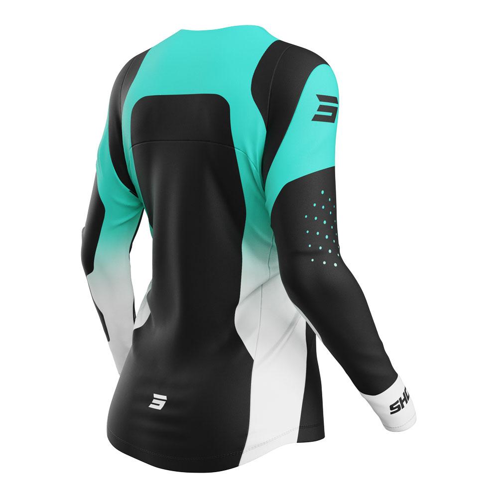SHOT Jersey Contact Ionyx Black/Mint Ladies S