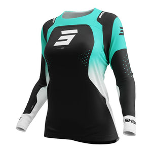 SHOT Jersey Contact Ionyx Black/Mint Ladies L
