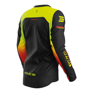 SHOT Jersey Devo Block Neon Yellow L