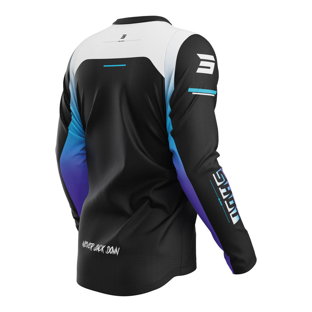 SHOT Jersey Devo Block Purple XL