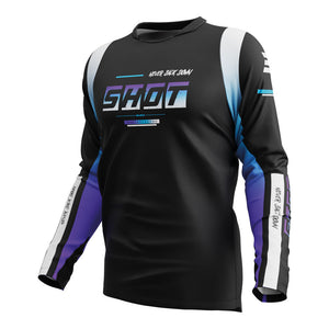 SHOT Jersey Devo Block Purple 3XL