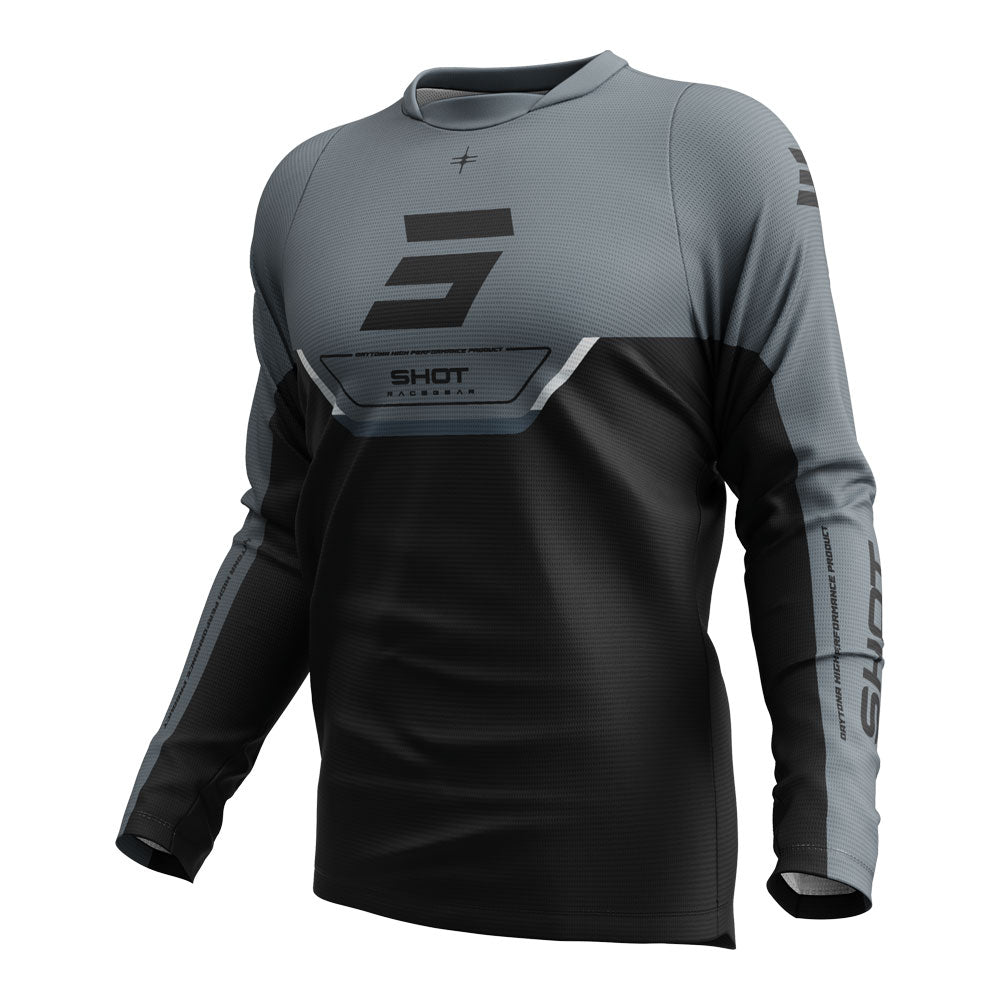SHOT Jersey Devo Daytona Black XL