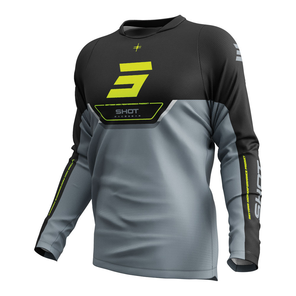SHOT Jersey Devo Daytona Neon Yellow M