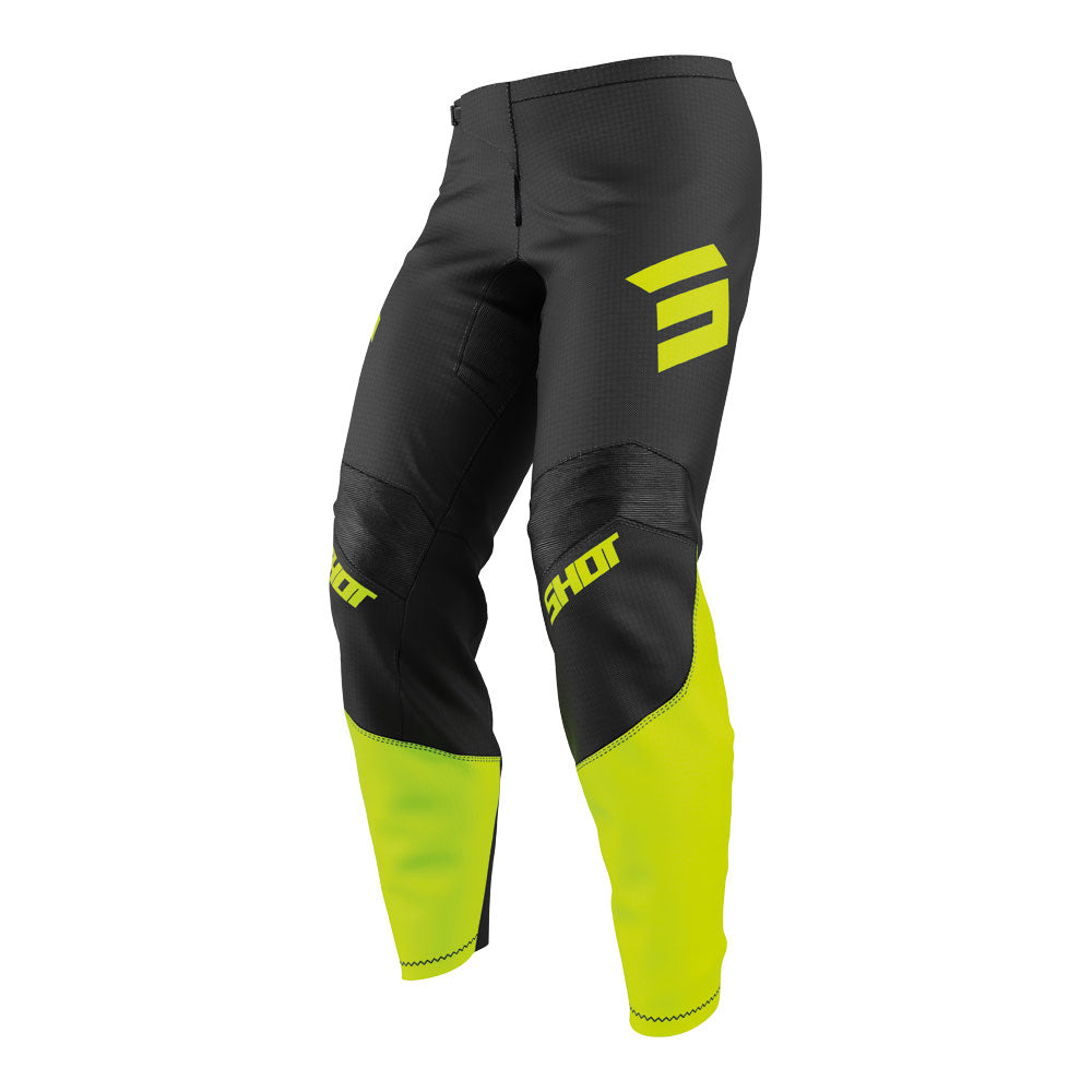 SHOT Pants Draw Private Neon Yellow 36