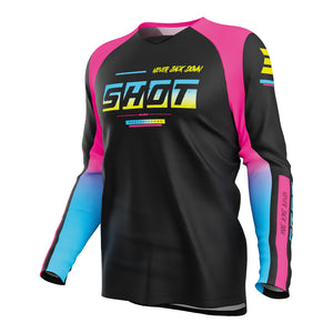 SHOT Kids Jersey Draw Block Pink 4/5*