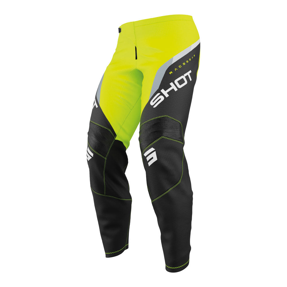 SHOT Kids Pants Draw Daytona Neon Yellow 4/5 US18*