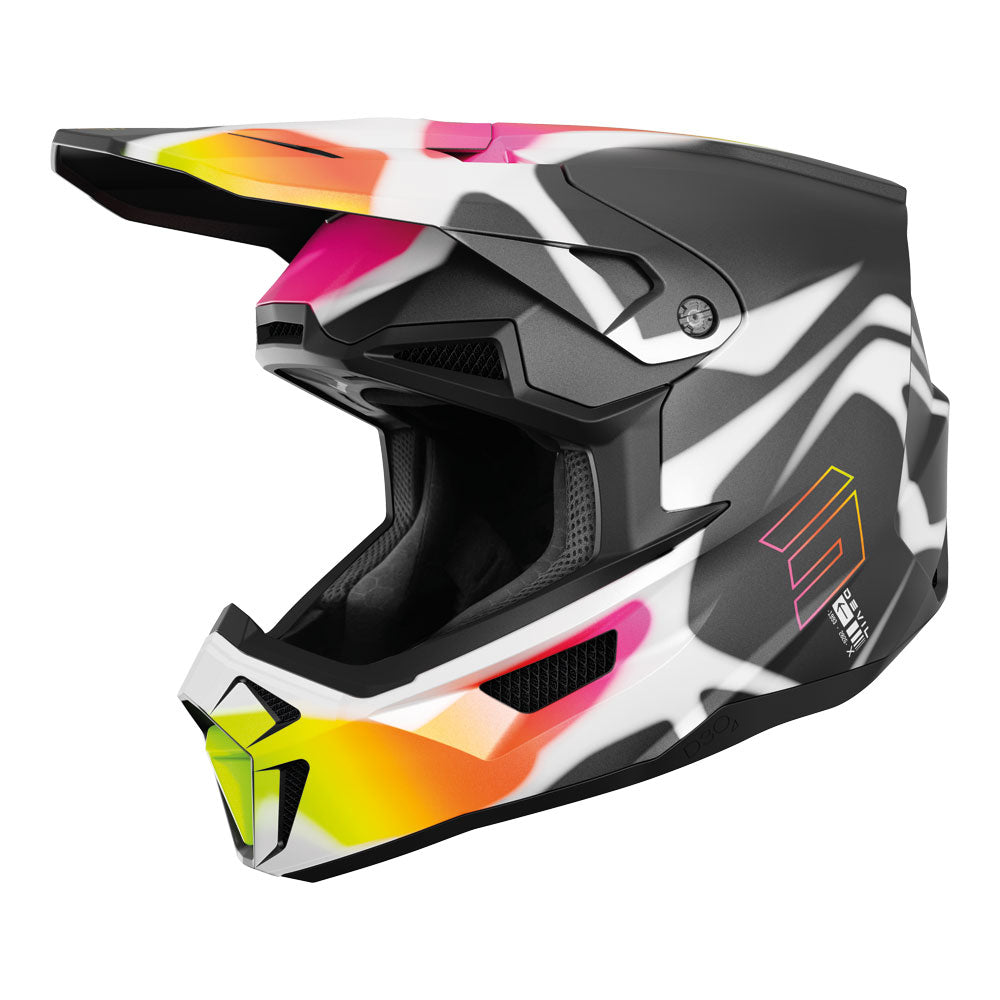 SHOT Helmet Lite Devil Black Matt XS*