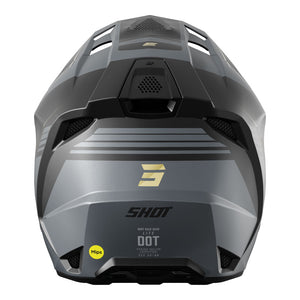 SHOT Helmet Lite S10 Black/Grey Matt 2XL
