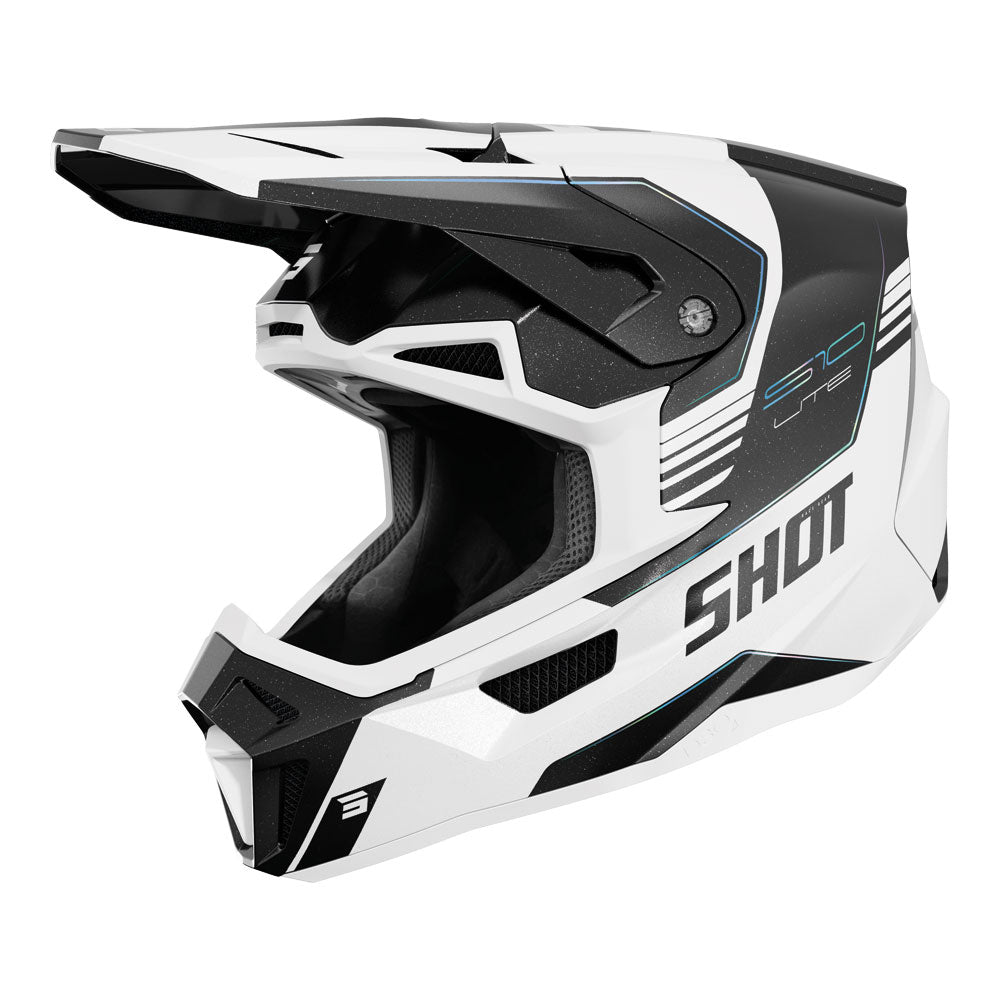 SHOT Helmet Lite S10 Holographic Pearly XS