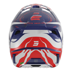 SHOT Helmet Speed Beast Blue/Red Pearly M*