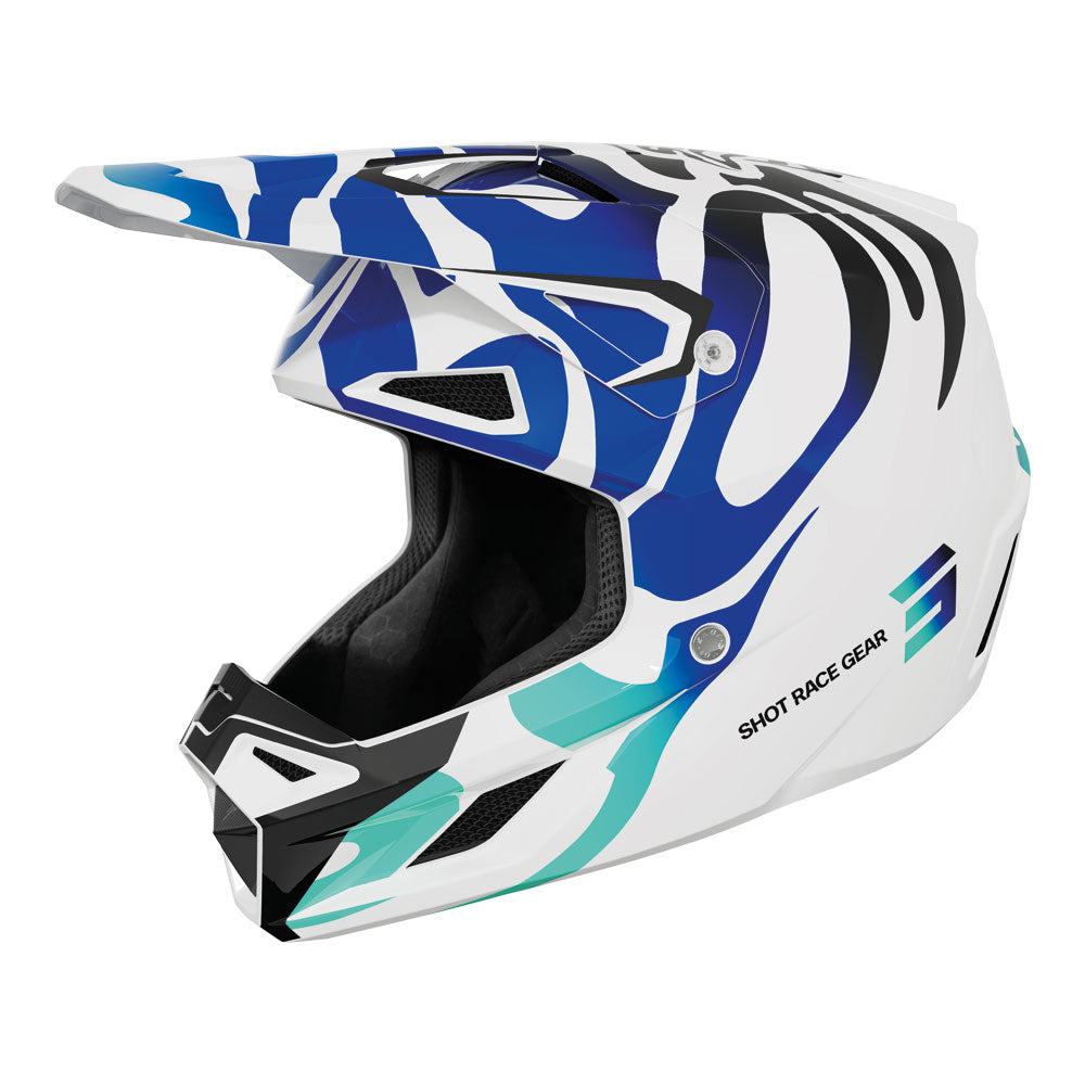 SHOT Helmet Speed Ghost Blue Glossy 2XL*