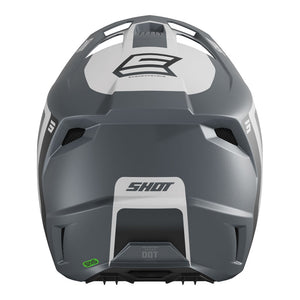 SHOT Helmet Speed Hybrid Grey Matt XS